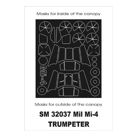 Montex Mil Mi-4 (Trumpeter) maszkoló