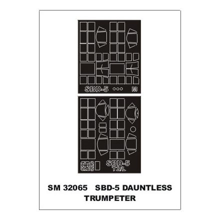 Montex SBD-5 Dauntless (Trumpeter) maszkoló