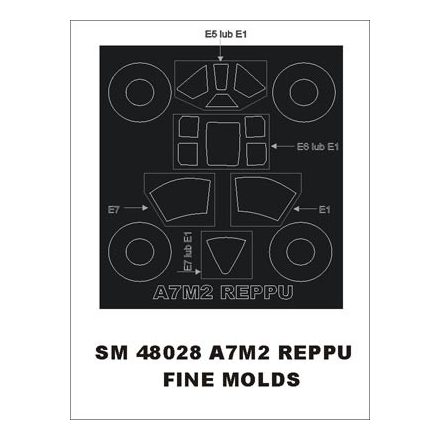 Montex A7M2 Reppu (Fine Molds) maszkoló