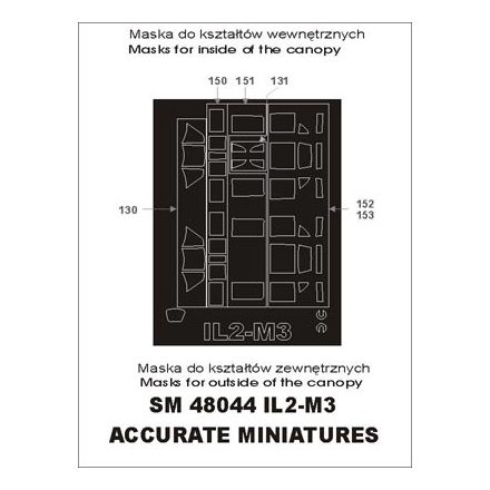 Montex Ił 2 M3 (Accurate Miniatures) maszkoló