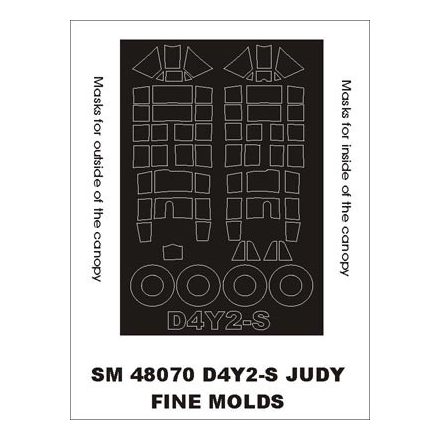 Montex D4Y2-S Judy (Fine Molds) maszkoló