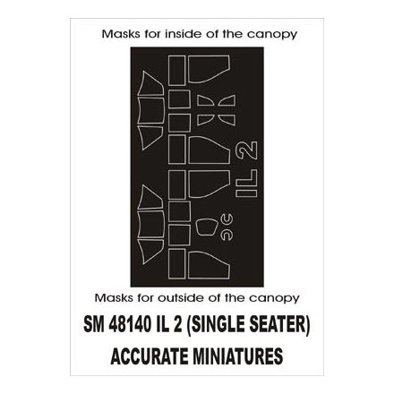 Montex Ił-2 (single seater) (Accurate Miniatures) maszkoló