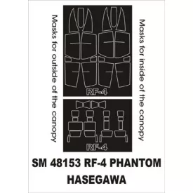 Montex RF-4 Phantom (Hasegawa) maszkoló