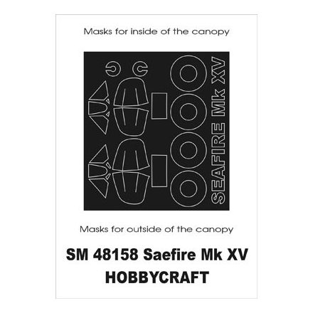 Montex Seafire Mk XV (Hobbycraft) maszkoló