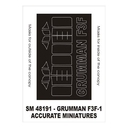 Montex Grumman F3F1 (Accurate Miniatures) maszkoló