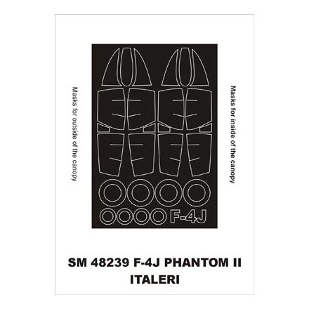 Montex F4J Phantom (Italeri) maszkoló