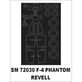 Montex F/RF-4 Phantom (Revell) maszkoló