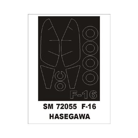 Montex F-16 (Hasegawa) maszkoló
