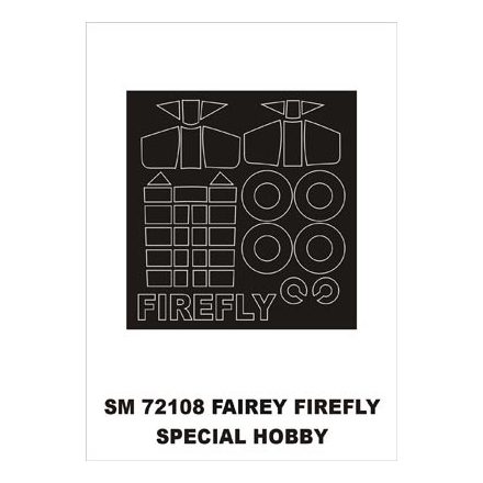 Montex Fairey Firefly (Special Hobby) maszkoló