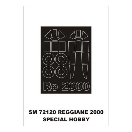 Montex Reggiane 2000 (Special Hobby) maszkoló