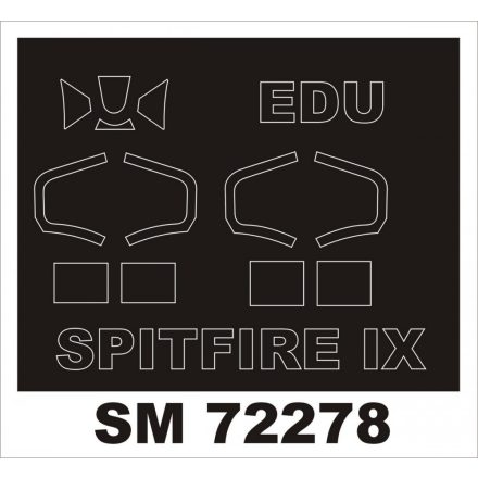 Montex Spitfire IX (EDUARD) maszkoló