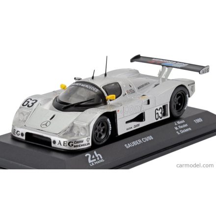 EDICOLA MERCEDES BENZ C9 5.0L TURBO V8 TEAM SAUBER MERCEDES N 63 WINNER 24h LE MANS 1989 JOCHEN MASS - MANUEL REUTER - STANLEY DICKENS