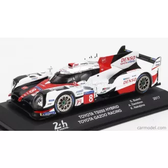   EDICOLA TOYOTA TS050 HIBRID 2.4L TURBO V6 TEAM GAZOO RACING N 8 24h LE MANS 2017 SEBASTIEN BUEMI - KAZUKI NAKAJIMA - ANTHONY DAVIDSON