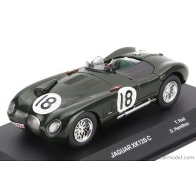   EDICOLA JAGUAR XK120 C-TYPE SPIDER 3.4L TEAM JAGUAR CARS LTD N 18 WINNER 24h LE MANS 1953 TONY ROLT - DUNCAN HAMILTON