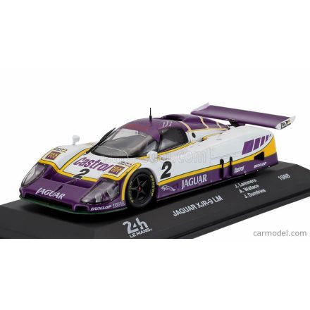EDICOLA JAGUAR XJR-9 7.0L V12 TEAM TOM WALKINSHAW RACING N 2 WINNER 24h LE MANS 1988 JOHNNY DUMFRIES - JAN LAMMERS - ANDY WALLACE