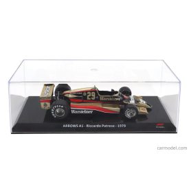   EDICOLA ARROWS F1 A1 WARTSEINER N 29 SEASON 1979 RICCARDO PATRESE - CON VETRINA - WITH SHOWCASE