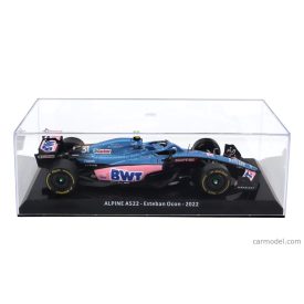   EDICOLA ALPINE - F1 A522 TEAM ALPINE BWT N 31 SEASON 2022 ESTEBAN OCON - CON VETRINA - WITH SHOWCASE