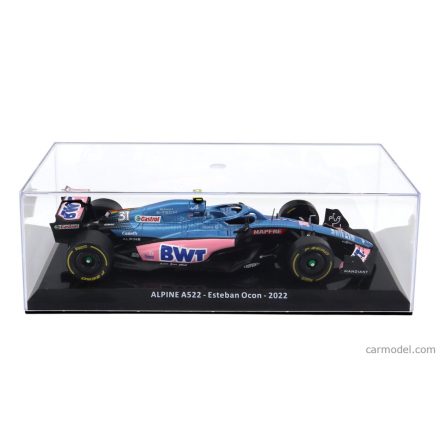 EDICOLA ALPINE - F1 A522 TEAM ALPINE BWT N 31 SEASON 2022 ESTEBAN OCON - CON VETRINA - WITH SHOWCASE