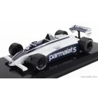 EDICOLA BRABHAM F1 BT49C PARMALAT RACING TEAM N 5 WORLD CHAMPION SEASON 1981 NELSON PIQUET - CON VETRINA - WITH SHOWCASE