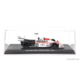   EDICOLA WILLIAMS F1 FW04 N 21 SEASON 1975 JACQUES LAFFITE - CON VETRINA - WITH SHOWCASE