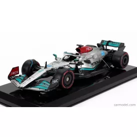   EDICOLA MERCEDES-AMG F1 W13E TEAM MERCEDES-AMG PETRONAS F1 N 63 SEASON 2022 GEORGE RUSSELL - BLISTER BOX