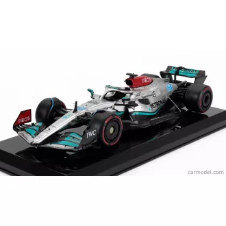   EDICOLA MERCEDES-AMG F1 W13E TEAM MERCEDES-AMG PETRONAS F1 N 63 SEASON 2022 GEORGE RUSSELL - BLISTER BOX