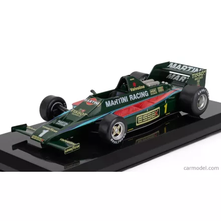 EDICOLA LOTUS F1 80 TEAM MARTINI RACING N 1 SEASON 1979 MARIO ANDRETTI - BLISTER BOX