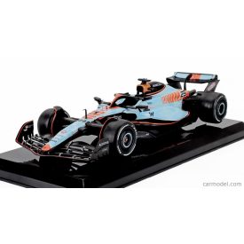  EDICOLA WILLIAMS F1 FW45 TEAM WILLIAMS RACING GULF N 23 SINGAPORE GP 2023 ALEXANDER ALBON - BLISTER BOX