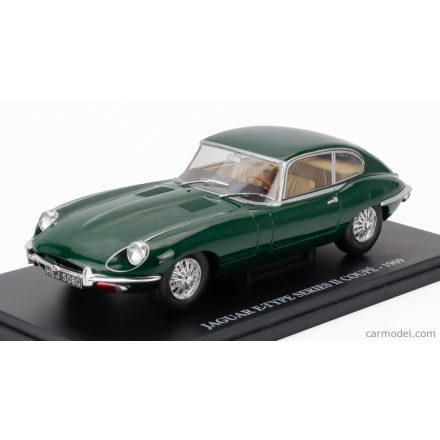 EDICOLA JAGUAR E-TYPE 2-SERIES COUPE 1969 - WITH SHOWCASE