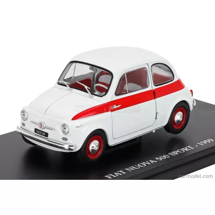 EDICOLA FIAT 500 SPORT 1959 - WITH SHOWCASE