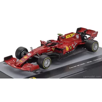   EDICOLA FERRARI F1 SF1000 TEAM SCUDERIA FERRARI MISSION WINNOW N 16 SEASON 2020 CHARLES LECLERC - WITH SHOWCASE