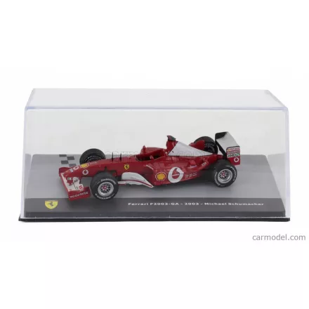 EDICOLA FERRARI F1 F2003-GA N 1 WORLD CHAMPION SEASON 2003 MICHAEL SCHUMACHER - WITH SHOWCASE