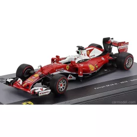   EDICOLA FERRARI F1 SF16-H N 5 SEASON 2016 SEBASTIAN VETTEL - WITH SHOWCASE