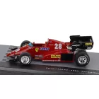 EDICOLA FERRARI F1 126C3 N 28 SEASON 1983 RENE ARNOUX - WITH SHOWCASE