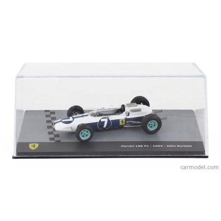 EDICOLA FERRARI F1 158 N 7 WORLD CHAMPION SEASON 1964 JOHN SURTEES - WITH SHOWCASE
