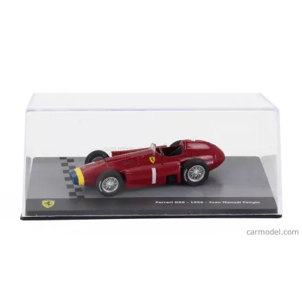 EDICOLA FERRARI F1 D50 N 1 WORLD CHAMPION SEASON 1956 JUAN MANUEL FANGIO - WITH SHOWCASE