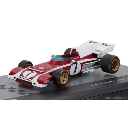 EDICOLA FERRARI F1 312B2 N 7 SEASON 1972 MARIO ANDRETTI - WITH SHOWCASE
