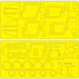   New Ware F-4B/C/D/E/EJ/F/G/J/N/S, RF-4C/4E Phantom II EXPERT (Hasegawa) maszkoló