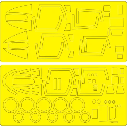New Ware F-4B/C/D/E/EJ/F/G/J/N/S, RF-4C/4E Phantom II EXPERT (Hasegawa) maszkoló