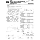 New Ware F-4B/C/D/E/EJ/F/G/J/N/S, RF-4C/4E Phantom II EXPERT (Hasegawa) maszkoló