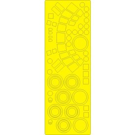   New Ware C-130 E/J/H, AC-130(U) Hercules BASIC (Italeri) maszkoló