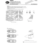 New Ware F-4C/D Phantom II EXPERT (Fine Molds) maszkoló