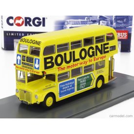   CORGI - AEC - TYPE RM AUTOBUS LONDON TRANSPORT BOULOGNE ROUTE 88 ACTION GREEN 1949