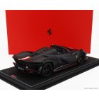 BBR FERRARI DAYTONA SP3 OPEN ROOF ICONA PRINCIPATO DI MONACO LIVERY N 16 PERSONAL CAR CHARLES LECLERC 2022 - CON VETRINA - WITH SHOWCASE