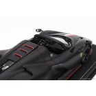 BBR FERRARI DAYTONA SP3 OPEN ROOF ICONA PRINCIPATO DI MONACO LIVERY N 16 PERSONAL CAR CHARLES LECLERC 2022 - CON VETRINA - WITH SHOWCASE