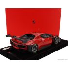 BBR FERRARI 296 GT3 EVO 3.9L TURBO V8 N 0 2022 - CON VETRINA - WITH SHOWCASE