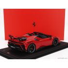BBR FERRARI SF90 XX STRADALE SPIDER 2024 - CON VETRINA - WITH SHOWCASE