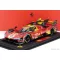 BBR FERRARI 499P 3.0L TURBO V6 TEAM FERRARI AF CORSE N 50 WINNER 24h LE MANS 2024 ANTONIO FUOCO - MIGUEL MOLINA - NICKLAS NIELSEN - CON VETRINA - WITH SHOWCASE