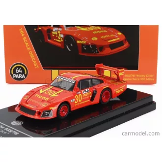   PARAGON MODELS PORSCHE 935/78-81 3.2L TURBO MOBY DICK TEAM MOMO PENTHOUSE N 30 100 MILES LAGUNA SECA 1981 GIANPIERO MORETTI
