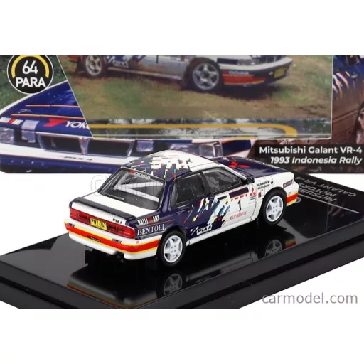 PARAGON MODELS MITSUBISHI GALANT VR-4 N 1 RALLY INDONESIA RHD 1993 ROSS DUNKERTON - FRED GOCENTAS